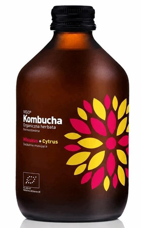 VIGO Kombucha BIO hibiskus + cytrus 330 ml