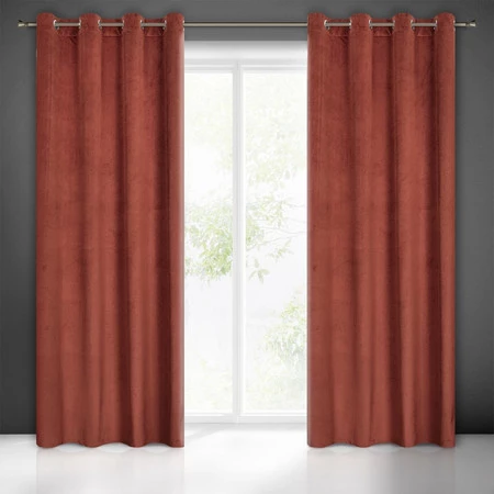ZASŁONA GOTOWA LILI 140 X 250 CM CEGLASTY