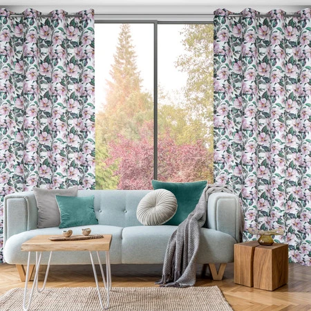 ZASŁONA GOTOWA SIMONA 140 X 250 CM BIAŁY