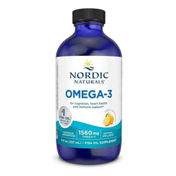 NORDIC NATURALS Omega-3 1560mg Omega-3 kwasy tłuszczowe EPA i DHA 237 ml smak cytryna
