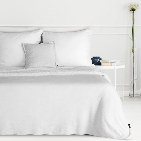 Eurofirany Koc Tedy rozm. 170 X 210 CM kolor Biały