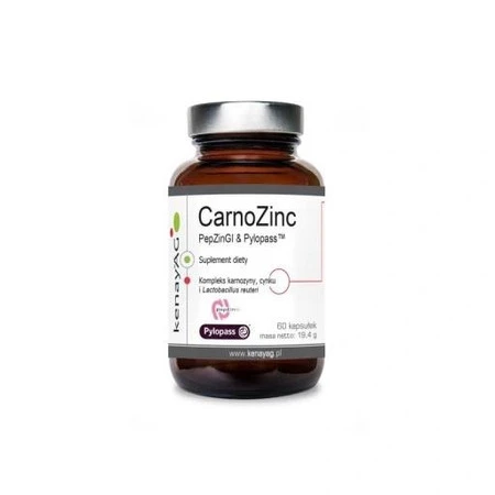 CarnoZinc - Karnozyna Cynk i Lactobacillus (60 kaps.)