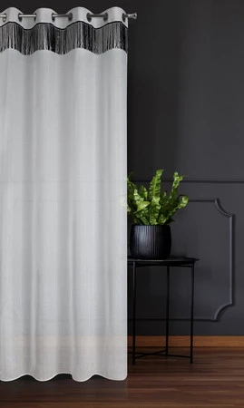 FIRANA GOTOWA JASPER 140 X 250 CM BIAŁY