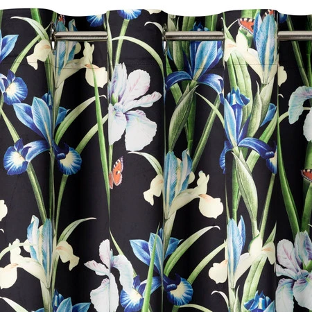 ZASŁONA GOTOWA MAJA 140 X 250 CM CZARNY