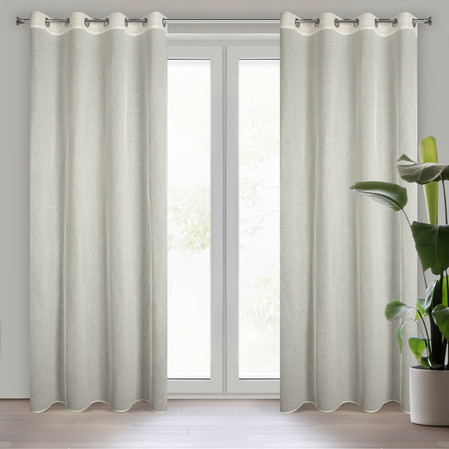 FIRANA GOTOWA DARLA 140 X 250 CM NATURALNY