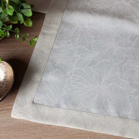 OBRUS LENA 40 X 140 CM KREMOWY