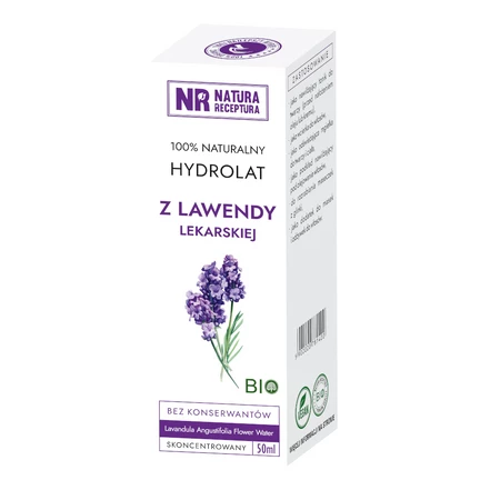 Hydrolat z lawendy lekarskiej 50ml NATURA RECEPTURA