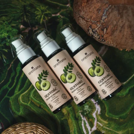 Orientana, Ajurwedyjski olejek do włosów, amla i bhringraj,105 ml