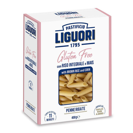 Zestaw 2x Makaron Liguori GLUTEN FREE Penne Rigate 400 g