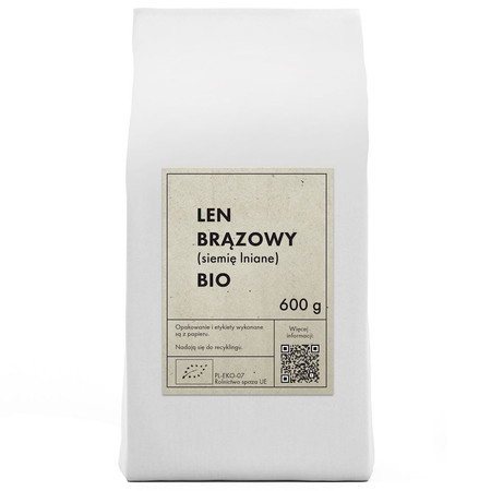 THE PLANET LEN BRĄZOWY (SIEMIĘ LNIANE) BIO 600 g