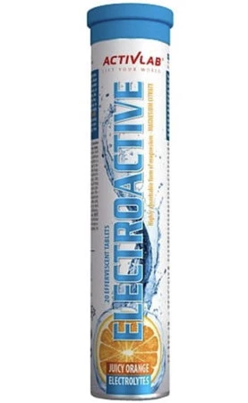 ACTIVLAB ELECTROACTIV Elektrolity 20 tabl. smak pomarańcza