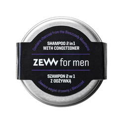 Szampon 2w1 z odżywką z węglem drzewnym z Bieszczad 15ml