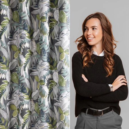 ZASŁONA GOTOWA MARILA 140 X 270 CM STALOWY