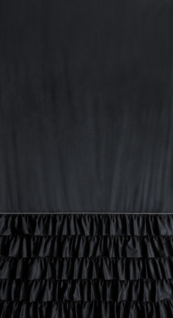 ZASŁONA GOTOWA CARLI 140 X 250 CM CZARNY