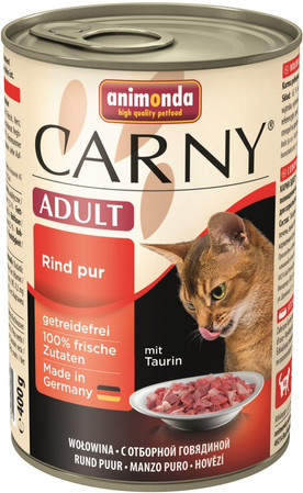 ANIMONDA Carny ADULT Wołowina 400g