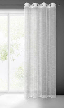 FIRANA GOTOWA RACHEL 140 X 250 CM BIAŁY