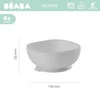 Beaba Silikonowa miseczka z przyssawką grey