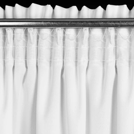 ZASŁONA GOTOWA RITA NA TAŚMIE 140 X 175 CM BIAŁY