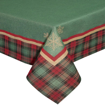 Obrus gobelinowy rozm.: 90 x 90 cm, kolor: zielony