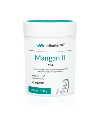 Mito-Pharma Mangan MSE Mangan dwuwartościowy 120 tabl.