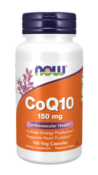 NOW FOODS Koenzym Q10 150 mg z lecytyną 70 mg (100 kaps.)