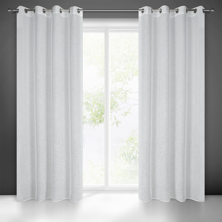 FIRANA GOTOWA LEXY 140 X 250 CM BIAŁY