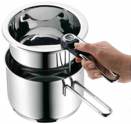 WMF - Garnek z wyjmowanym wkładem i termometrem