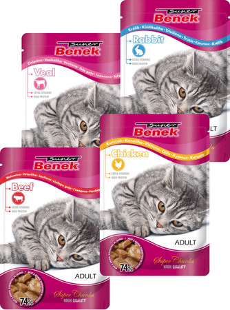 SUPER BENEK Adult z Wołowiną 100g