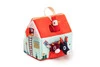 LILLIPUTIENS Rozkładany domek Farma z 6 zwierzątkami, rolnikiem i traktorem 18 m+