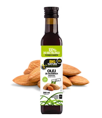 Big Nature Olej ze słodkich migdałów  250 ml