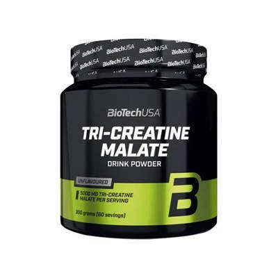 BioTech USA Tri Creatine Malate Kreatyna Jabłczan 300g