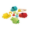 Janod Sortowanie kolorów Wieloryby filcowe 2+