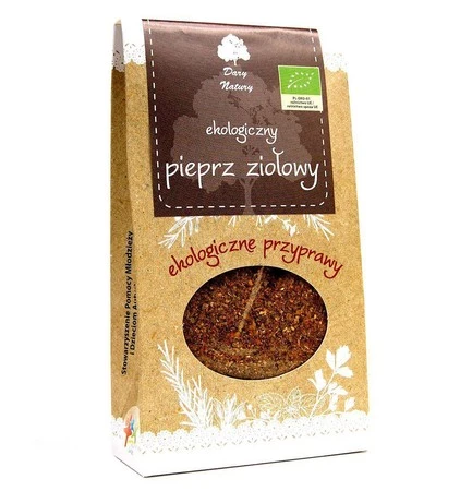 PIEPRZ ZIOŁOWY BIO 60 g - DARY NATURY