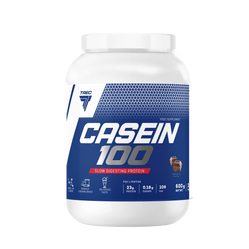 Trec CASEIN 100 Kazeina odżywka białkowa na noc 600g smak czekolada