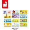 Janod Pierwsze puzzle do pary Zwierzęta i ich dzieci 24 elementy 2+