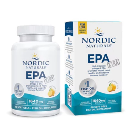 Nordic Naturals EPA Xtra Fish Oil Omega-3 60 kaps.