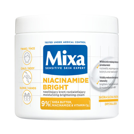 Niacinamide Bright nawilżający krem rozświetlający 400ml