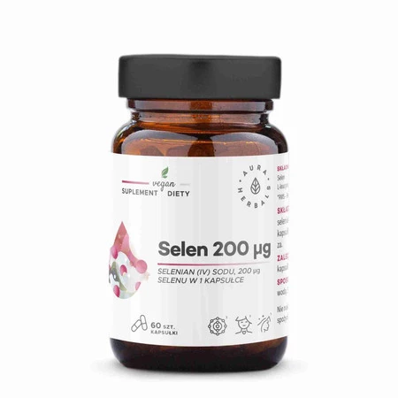 Aura Herbals Selen 200 selenian sodu