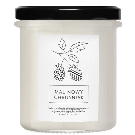 Hagi − Malinowy chruśniak, świeca sojowa − 230 g