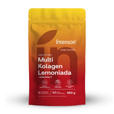 Intenson Multi Kolagen smak mango marakuja 660g