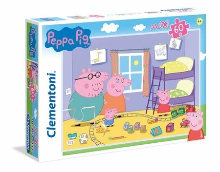 Clementoni Puzzle 60el Maxi Świnka Peppa 26438