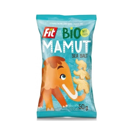 Chrupki kukurydziane z solą morską BEZGL. BIO 50 g Bio Mamut