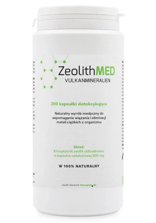 Zeolith MED 200 kapsułki detoksykujące