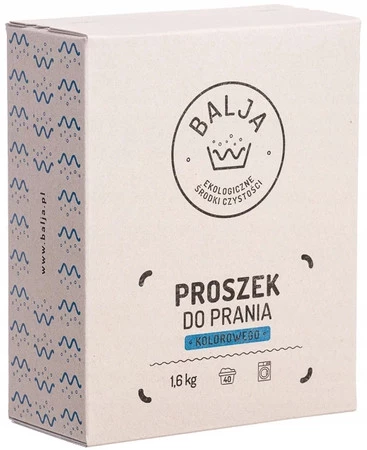 BALJA Ekologiczny Proszek do prania kolorowego 1,6kg