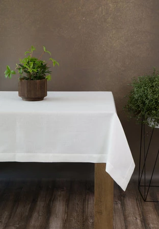 OBRUS STELLA 2 145 X 300 CM BIAŁY