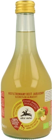 OCET JABŁKOWY NIEFILTROWANY BIO 500 ml - ALCE NERO