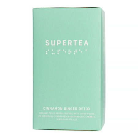 Teministeriet - Supertea Cinnamon Ginger Detox - Herbata 20 Torebek