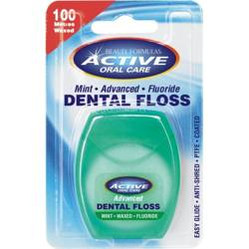 Beauty Formulas Active Oral Care nić dentystyczna Mint 100 metrów