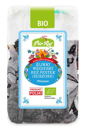 ŚLIWKI WĘGIERKI BEZ PESTEK BIO 200 g - BIO RAJ