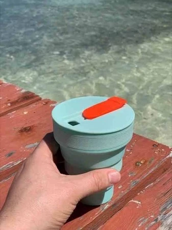 LL-Kubek składany, miętowy